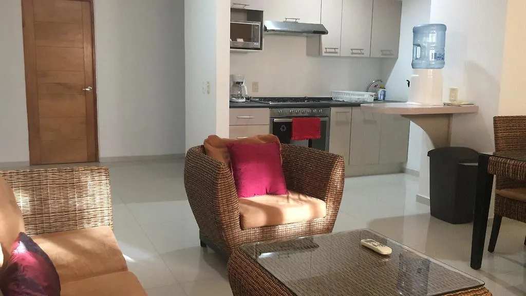 Appartement Hôtel Departamento De 2 Recamaras En Pac Pac à Playa del Carmen Mexique